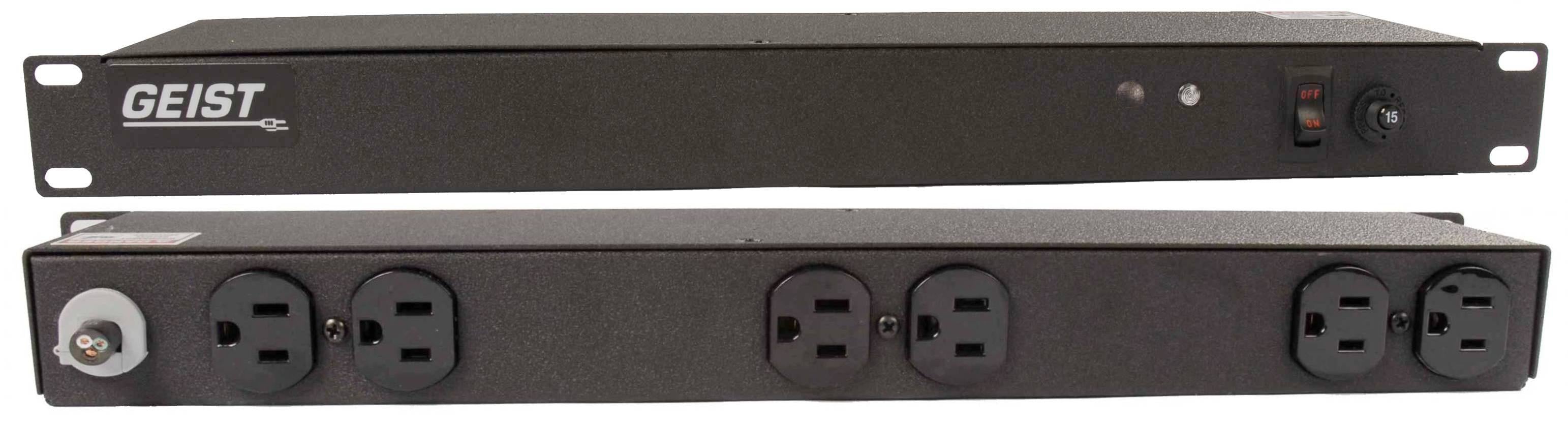 Vertiv Geist BR060-10 power distribution unit (PDU) 6 AC outlet(s) 0U Black