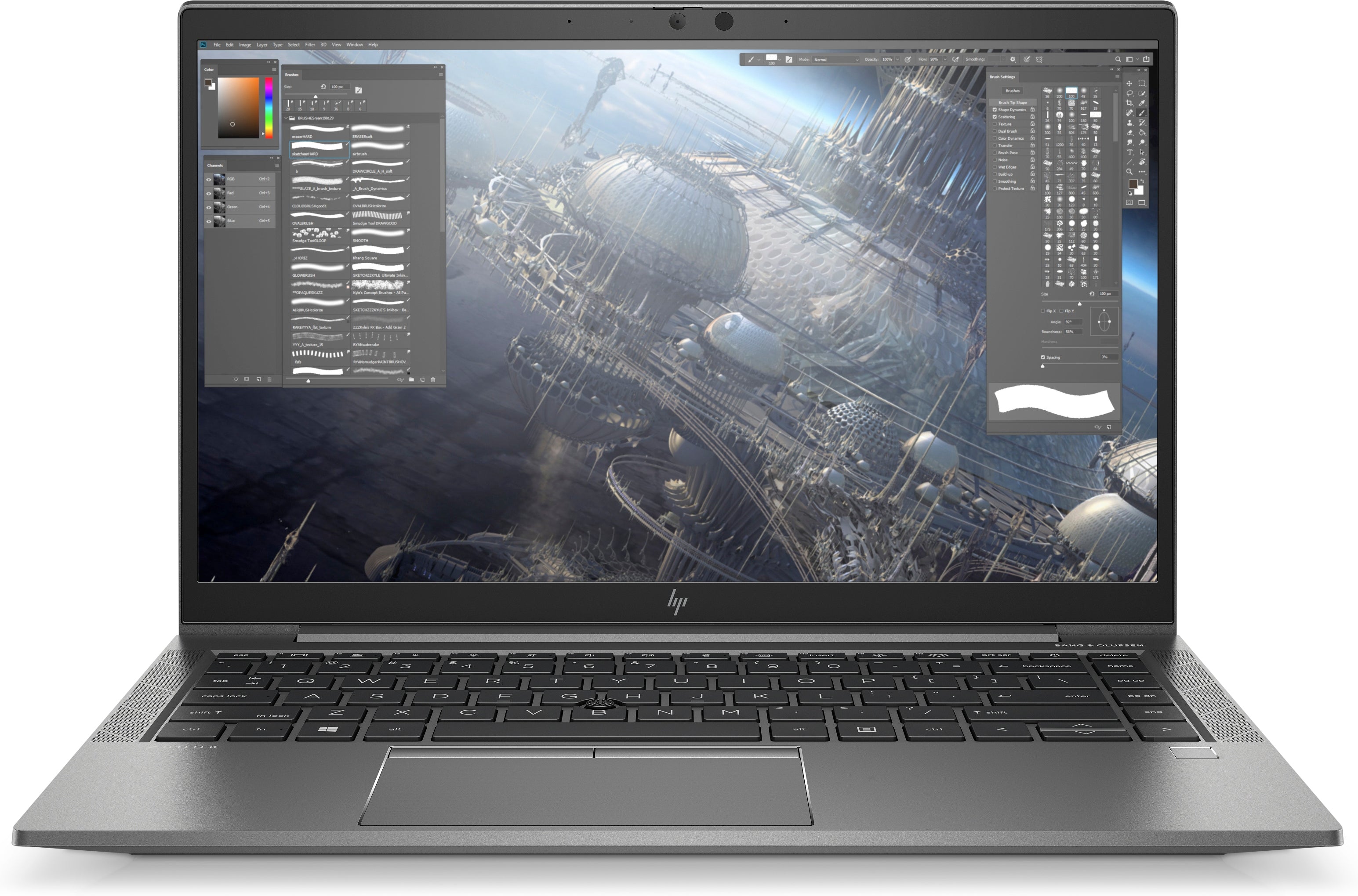 HP ZBook Fury 14 G8 Intel® Core™ i5 i5-1135G7 Mobile workstation 14" Full HD 16 GB DDR4-SDRAM 256 GB SSD Wi-Fi 6 (802.11ax) Windows 10 Pro Gray