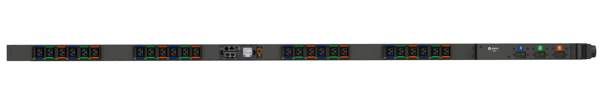 Vertiv DUU5MGW1-24CF17-1S02A9K00-S-A-RC power distribution unit (PDU) 24 AC outlet(s) Black