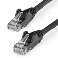 StarTech.com N6LPATCH15BK networking cable Black 181.1" (4.6 m) Cat6 U/UTP (UTP)