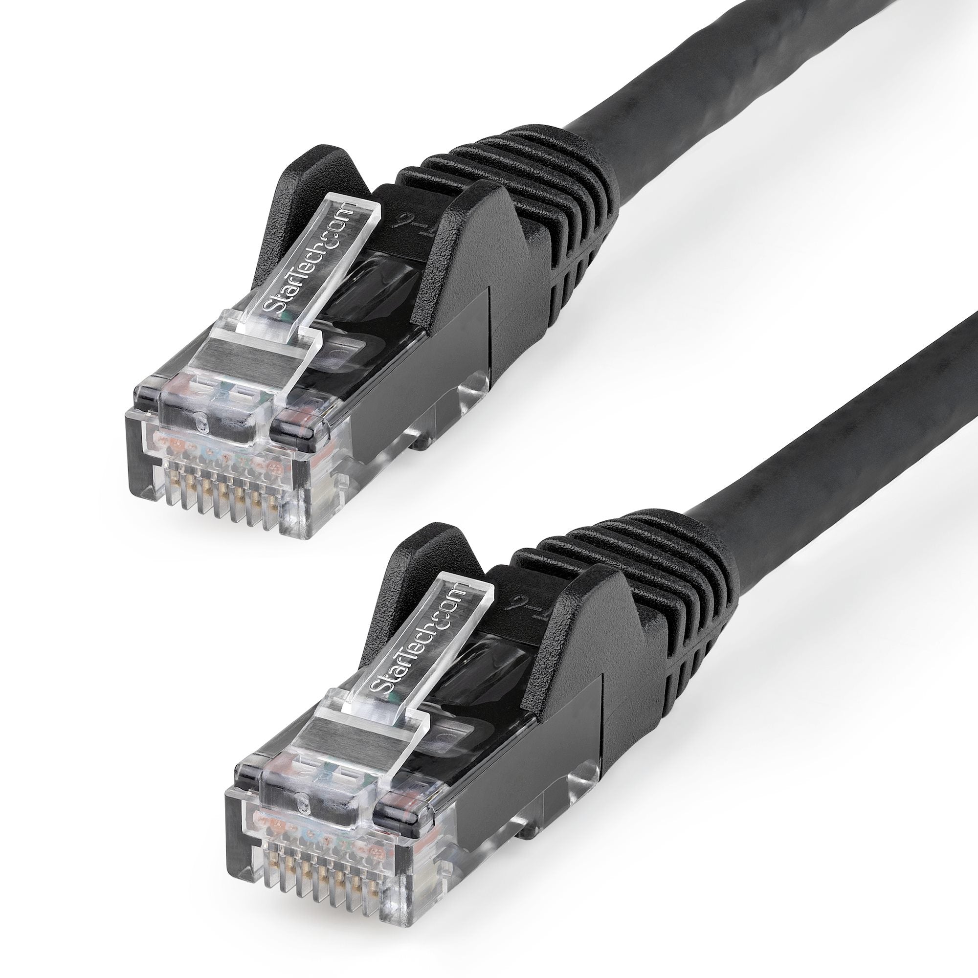 StarTech.com N6LPATCH15BK networking cable Black 181.1" (4.6 m) Cat6 U/UTP (UTP)