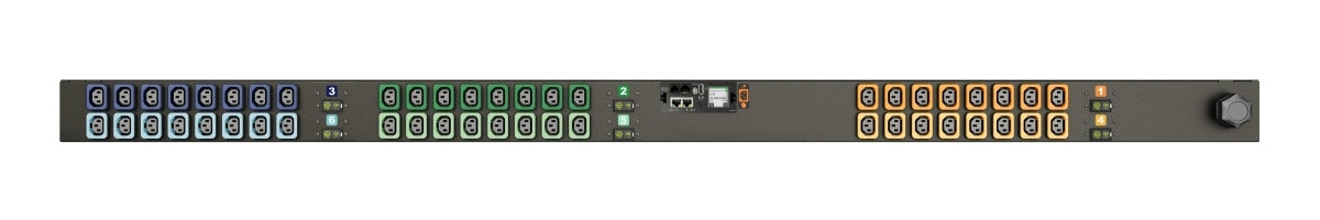Vertiv Geist MN05M9W1-48PZB8-6PS15D0A10-S power distribution unit (PDU) 48 AC outlet(s) 0U Black