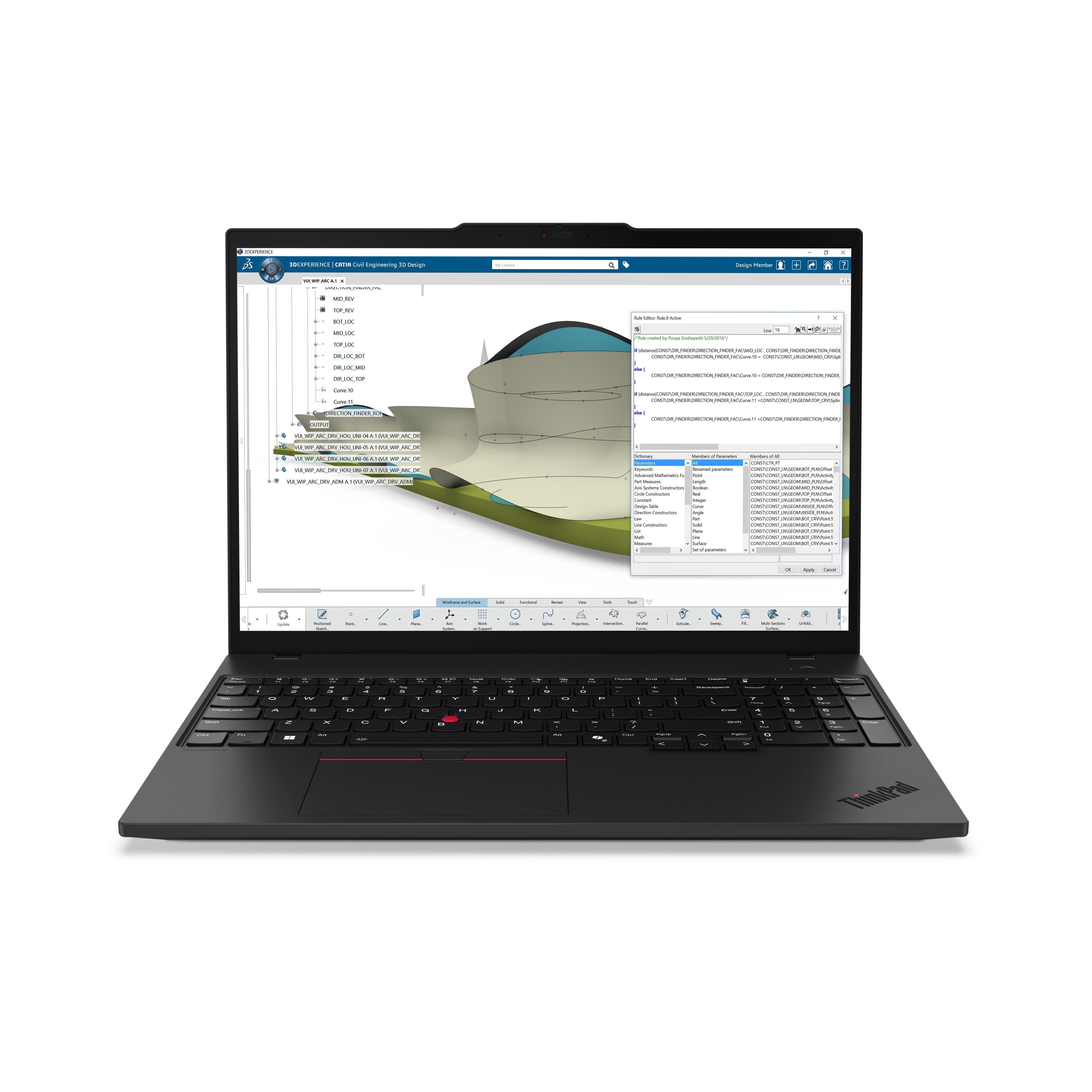 THINKPAD P16S AMD G4 RYZEN AI 7 PRO 350 2G 64GB 1TB SSD