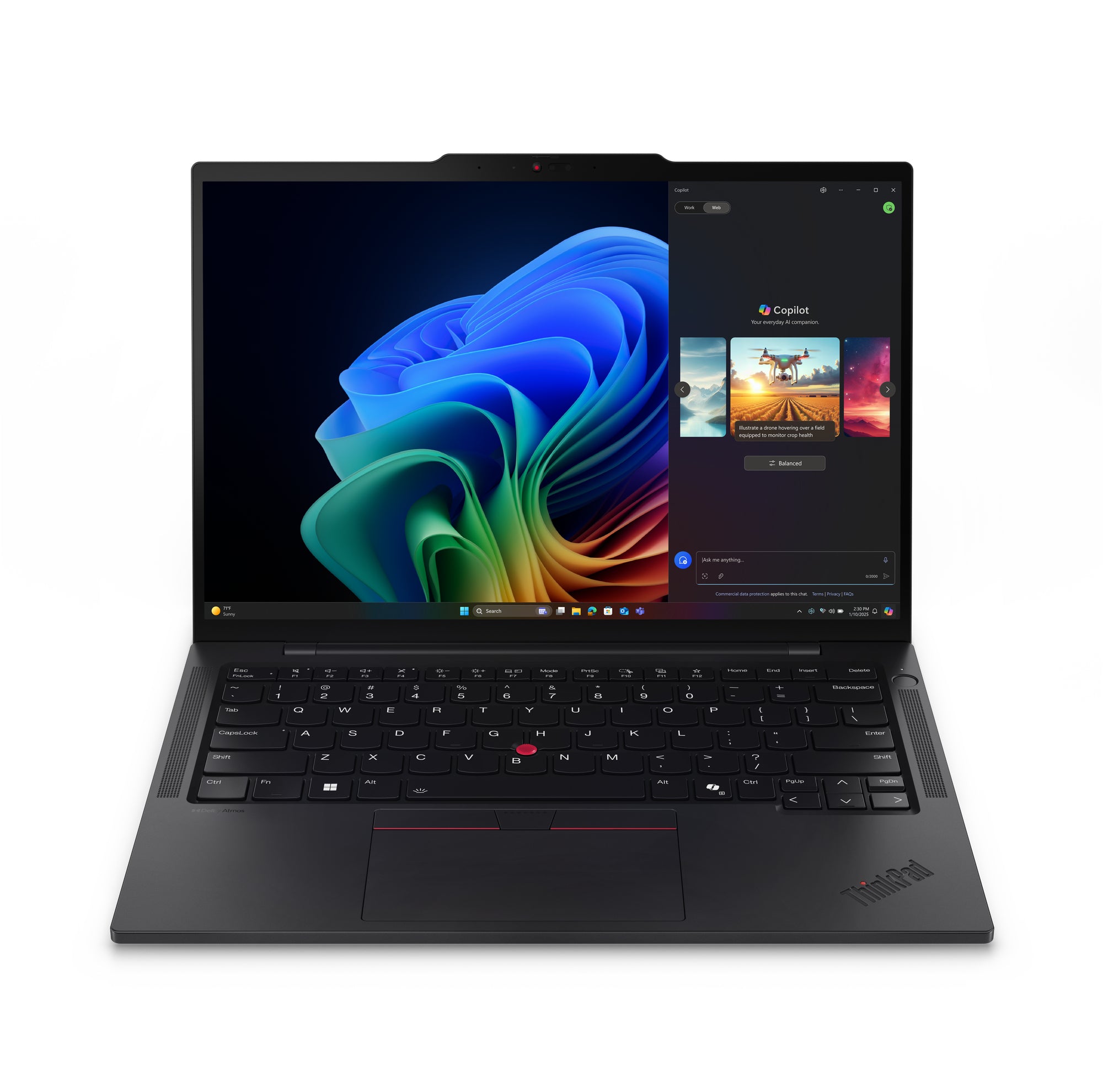 Lenovo ThinkPad T14s Gen 6 (Intel) Copilot+ PC Intel Core Ultra 7 258V Laptop 14" WUXGA 32 GB LPDDR5x-SDRAM 512 GB SSD Wi-Fi 7 (802.11be) Windows 11 Pro English Black