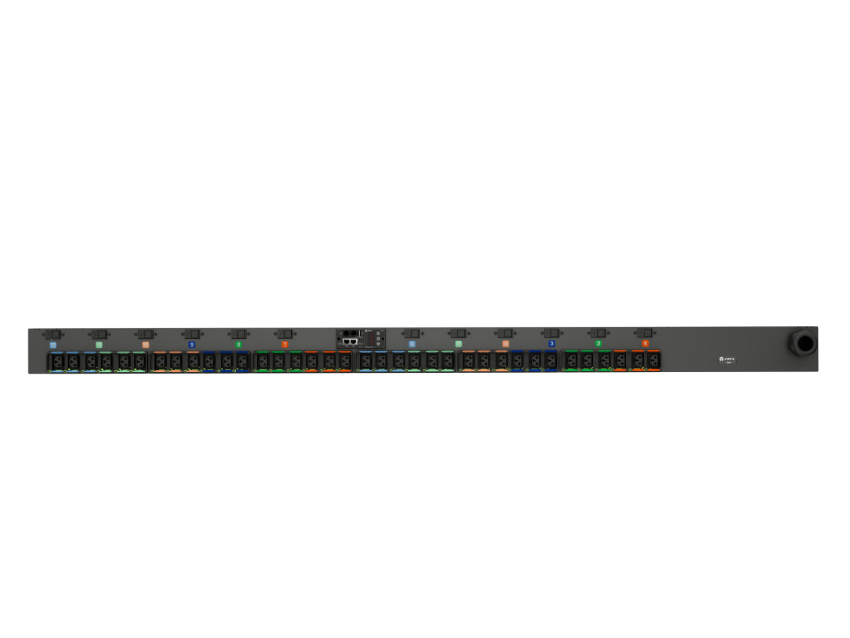 Vertiv Geist MNU3EPB1-36CF13-6PS56D0A10-S power distribution unit (PDU) 36 AC outlet(s) 0U Black