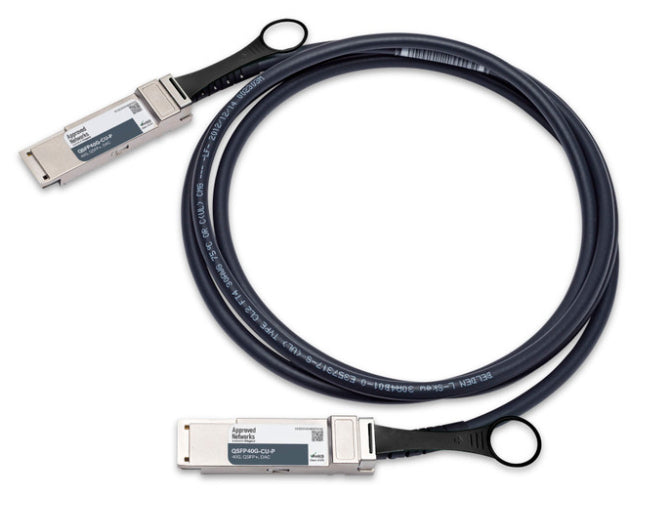 Legrand 603020008-A InfiniBand/fibre optic cable 59.1" (1.5 m) QSFP+ DAC Silver, Black