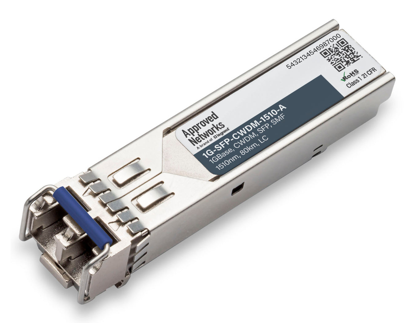 Legrand 1G-SFP-CWDM-1510-A network transceiver module Fiber optic 1250 Mbit/s 1510 nm