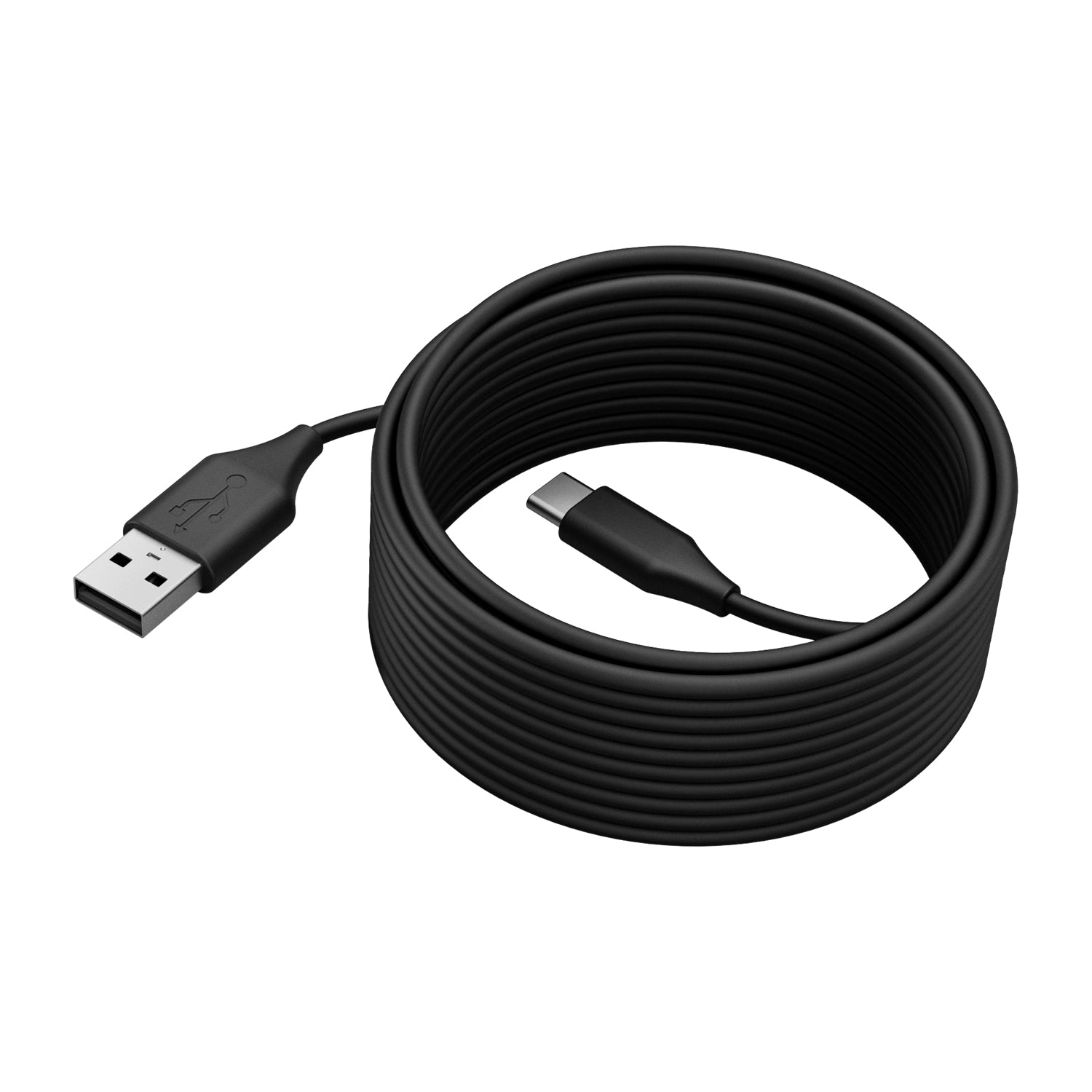 Jabra 14202-11 USB cable USB 2.0 196.9" (5 m) USB C USB A Black