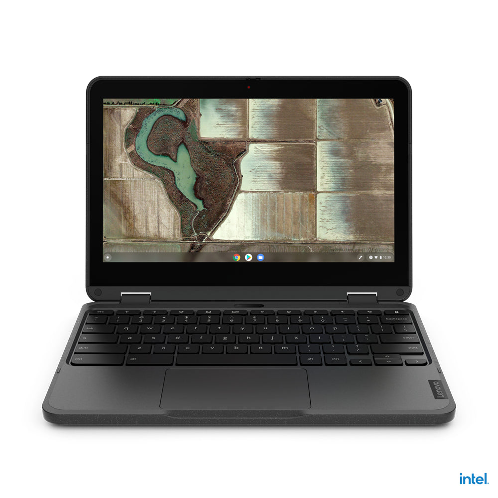 Lenovo 500e Chromebook Gen 3 (Intel) Intel® Celeron® N N5100 11.6" Touchscreen HD 4 GB LPDDR4x-SDRAM 32 GB eMMC Wi-Fi 6 (802.11ax) ChromeOS Gray