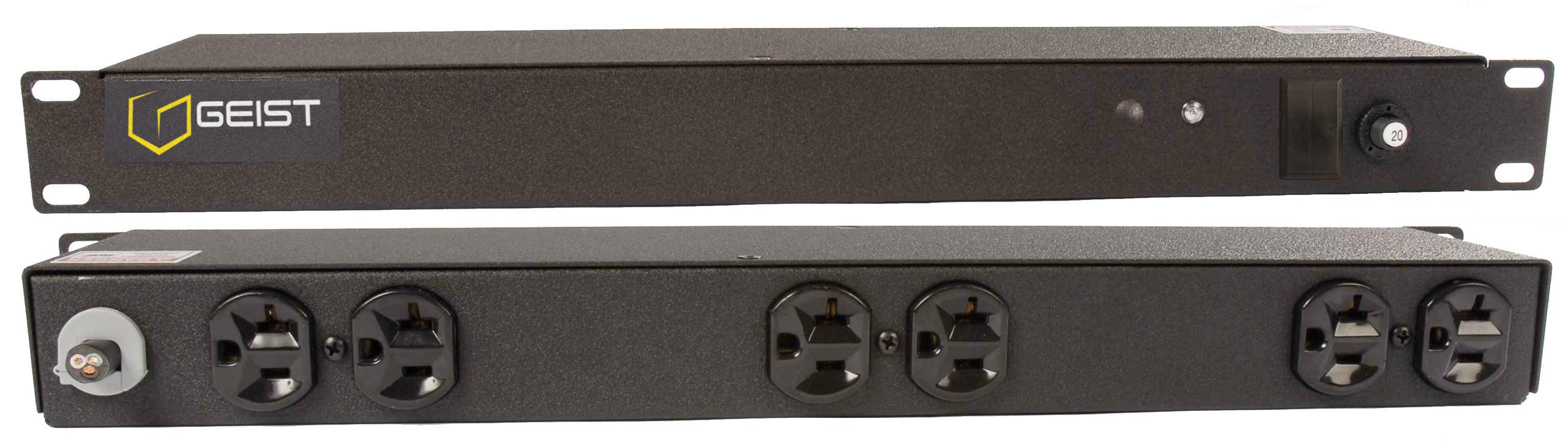 Vertiv Geist BRN060-1023 power distribution unit (PDU) 6 AC outlet(s) 0U Black