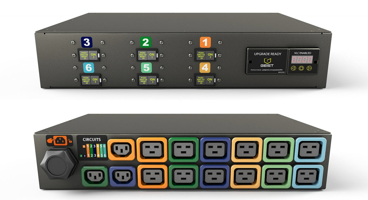 Vertiv I10071L power distribution unit (PDU) 15 AC outlet(s) 2U Black