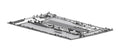 HP M36441-001 laptop spare part Bottom case