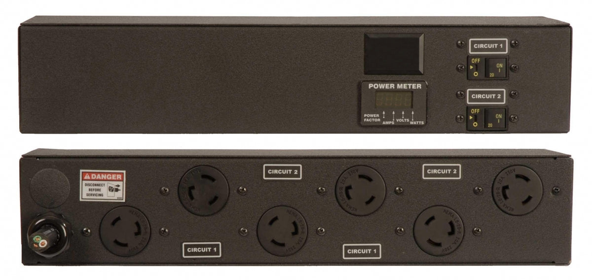 Vertiv Geist 2XPRC060-103L20TL5 power distribution unit (PDU) 6 AC outlet(s) 0U Black