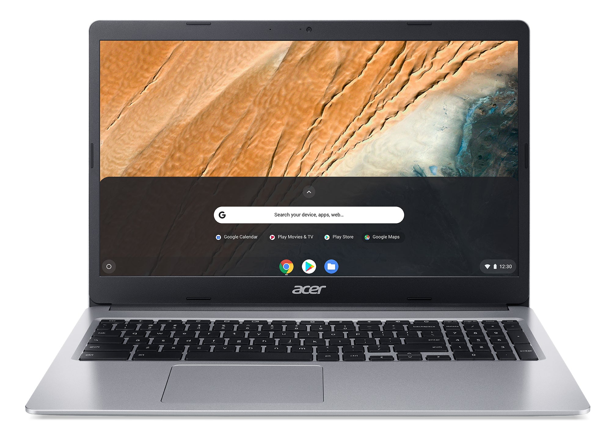 Acer Chromebook CB315-3H-C69K Intel® Celeron® N N4020 15.6" 4 GB LPDDR4-SDRAM 64 GB Flash Wi-Fi 5 (802.11ac) ChromeOS Silver