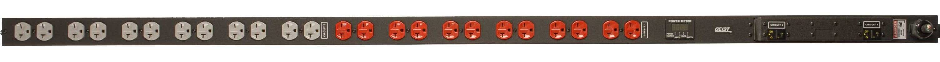 Vertiv XPBC240-103D20TL6 power distribution unit (PDU) 24 AC outlet(s) 0U Black