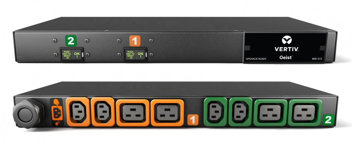 Vertiv I10104L power distribution unit (PDU) 8 AC outlet(s) 1U Black