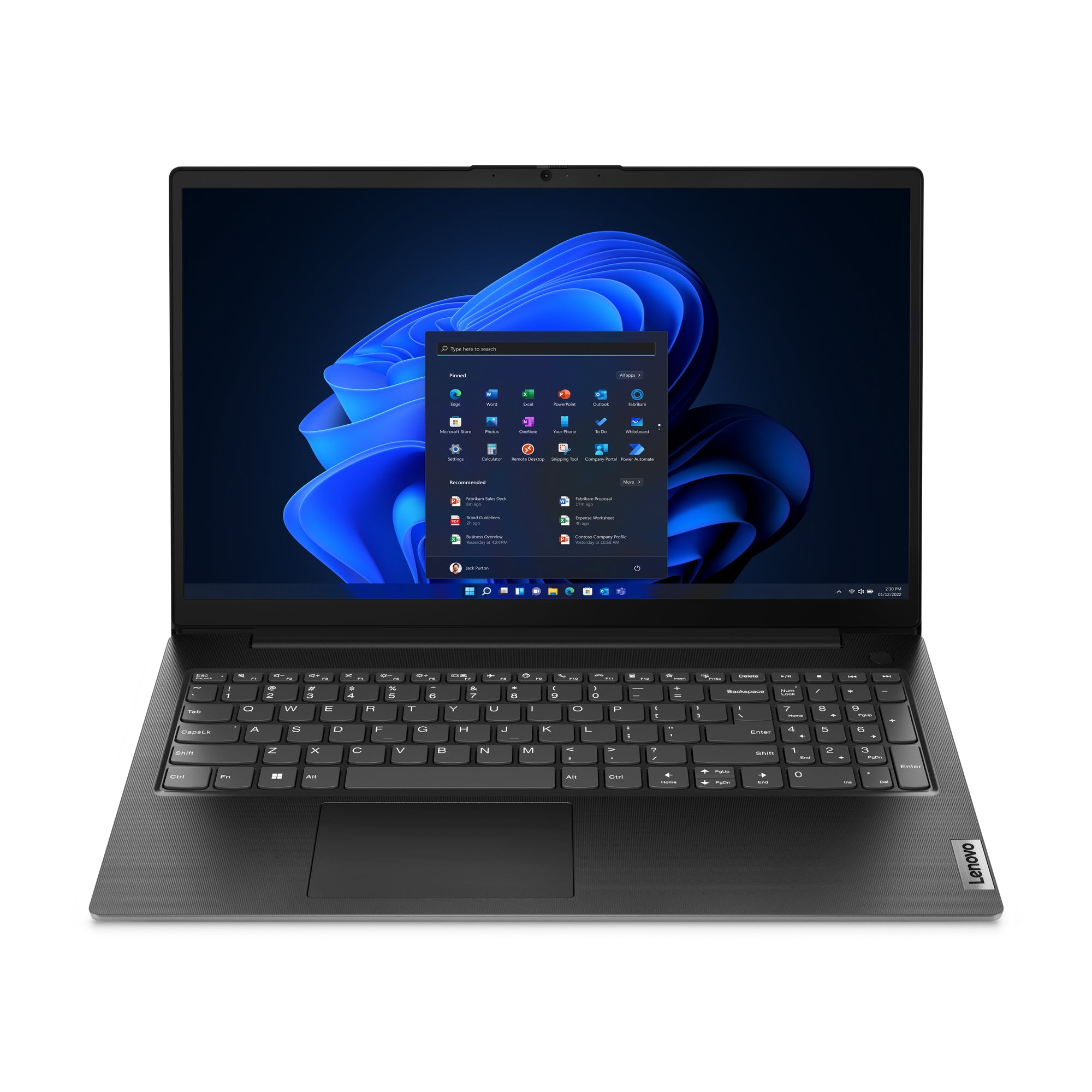 Lenovo V15 G4 AMN AMD Ryzen™ 3 7320U Laptop 15.6" Full HD 8 GB LPDDR5-SDRAM 256 GB SSD Wi-Fi 6 (802.11ax) Windows 11 Pro Black