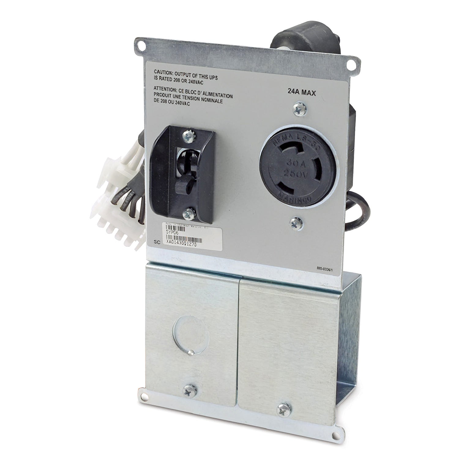 APC Symmetra RM Power Backplate power distribution unit (PDU) Silver