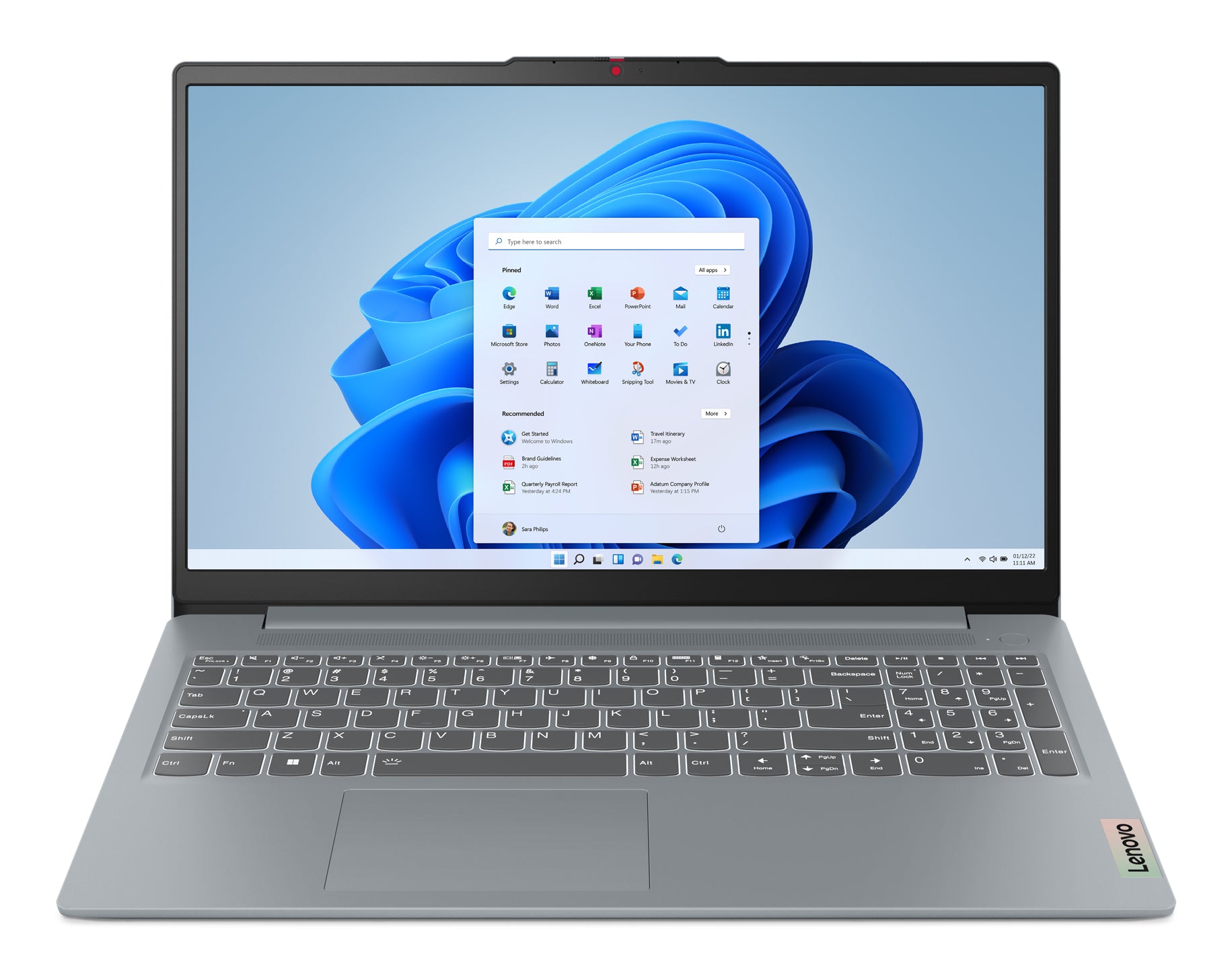 Lenovo IdeaPad Slim 3 15AMN8 AMD Ryzen™ 5 7520U Laptop 15.6" Full HD 8 GB LPDDR5-SDRAM 256 GB SSD Wi-Fi 6 (802.11ax) Windows 11 Home US English Gray