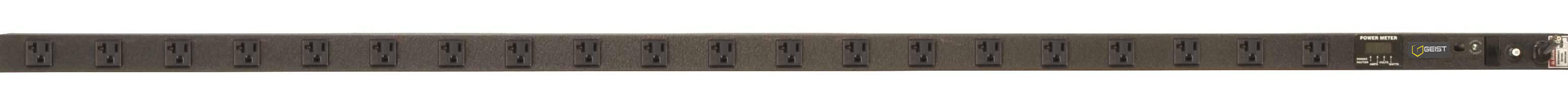 Vertiv Geist NSVBCN200-102R20 power distribution unit (PDU) 20 AC outlet(s) 0U Black