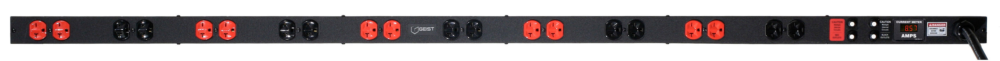Vertiv Geist VREBAN200-103D20TL6 power distribution unit (PDU) 20 AC outlet(s) 0U Black