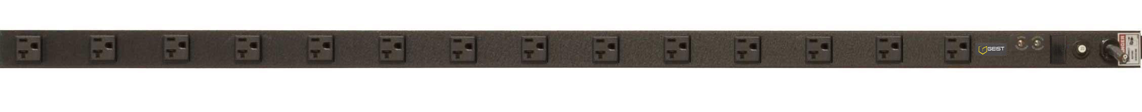 Vertiv VSSC144-102S20 power distribution unit (PDU) 14 AC outlet(s) Black