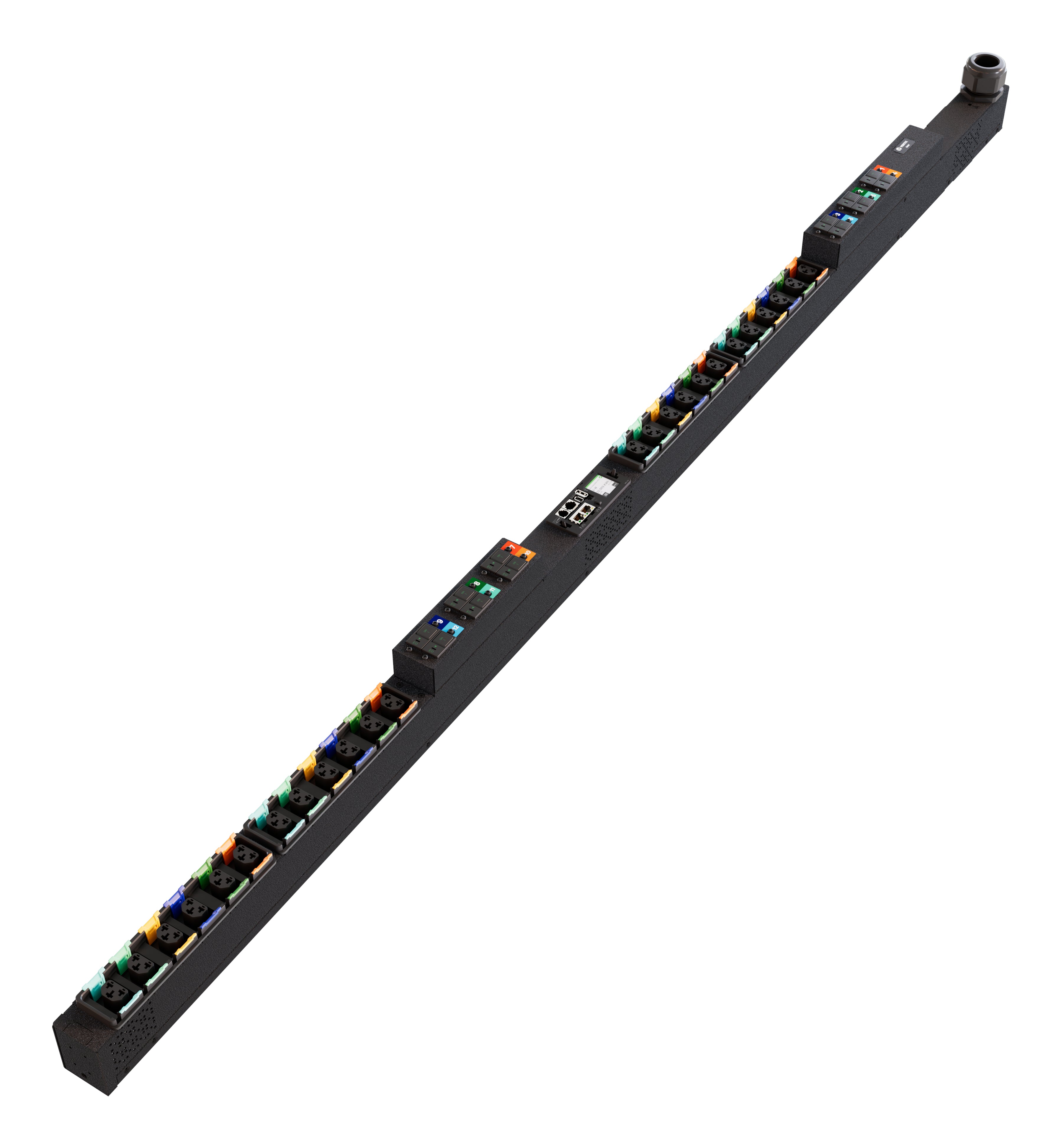 Vertiv PowerIT VP6U60A3 power distribution unit (PDU) 24 AC outlet(s) 0U Black