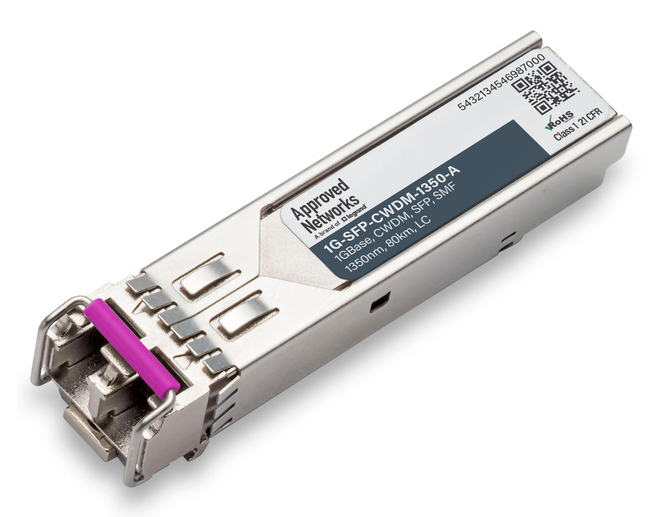 Legrand 1G-SFP-CWDM-1350-A network transceiver module Fiber optic 1250 Mbit/s 1350 nm