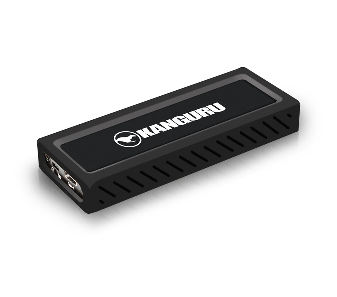 iStorage Kanguru UltraLock 1 TB USB Type-C 3.2 Gen 2 (3.1 Gen 2) Black