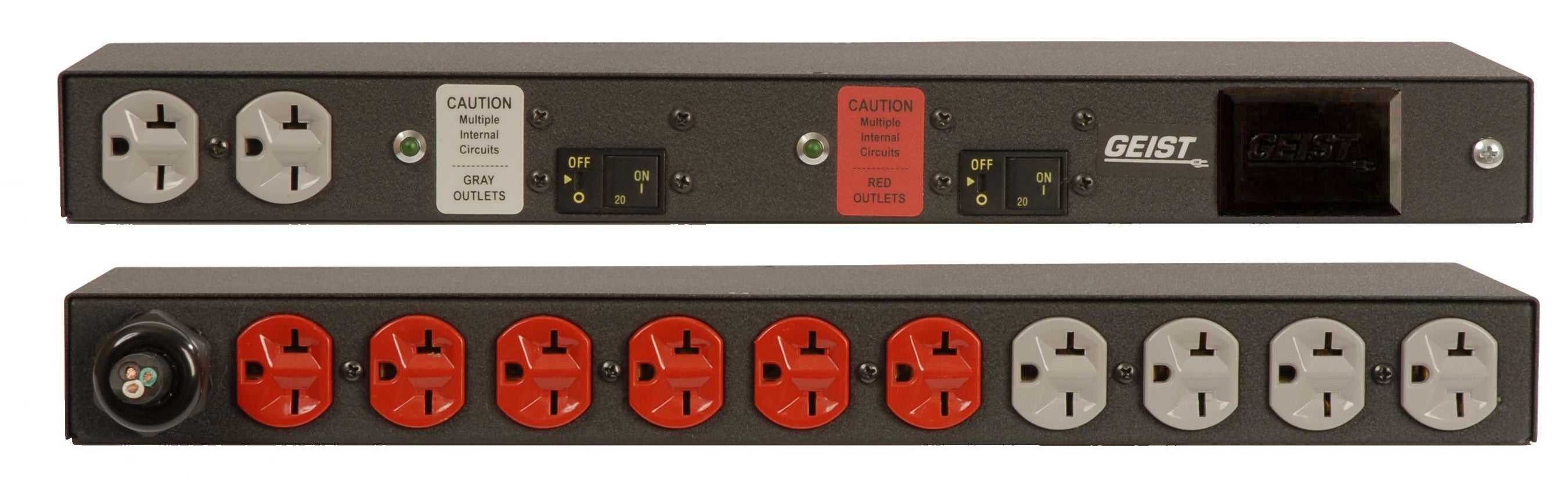 Vertiv XPR120-103D20TL6 power distribution unit (PDU) 12 AC outlet(s) 0U Black