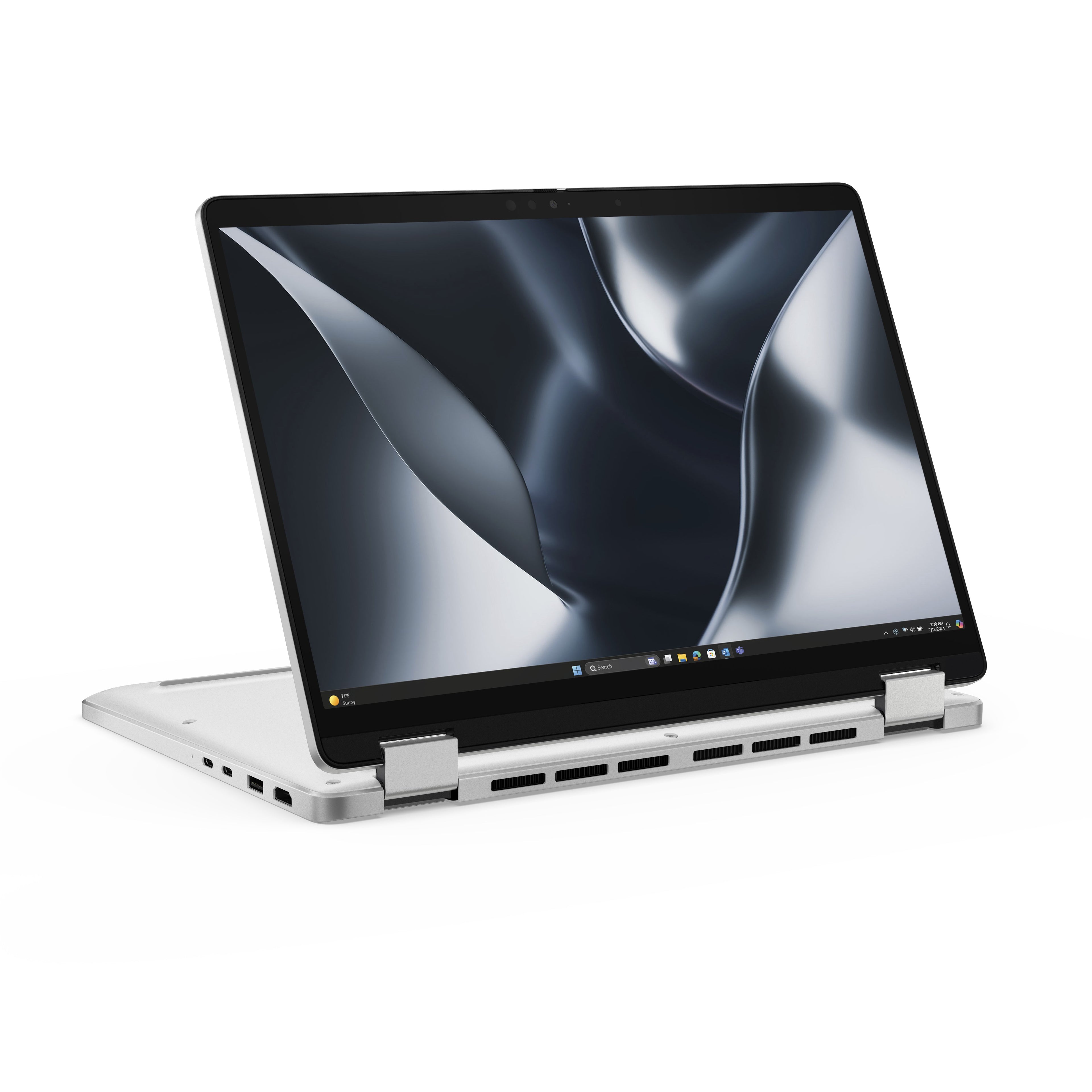 DELL Pro 13 Plus PB13255 2-in-1 AMD Ryzen AI 7 PRO 350 Laptop 13.3" Touchscreen Full HD+ 32 GB LPDDR5x-SDRAM 512 GB SSD Wi-Fi 7 (802.11be) Windows 11 Pro US English Aluminum