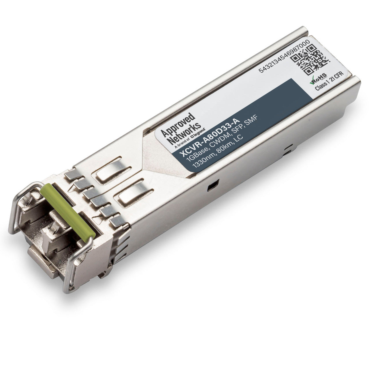 Legrand XCVR-A80D33-A network transceiver module Fiber optic 1250 Mbit/s SFP 1330 nm