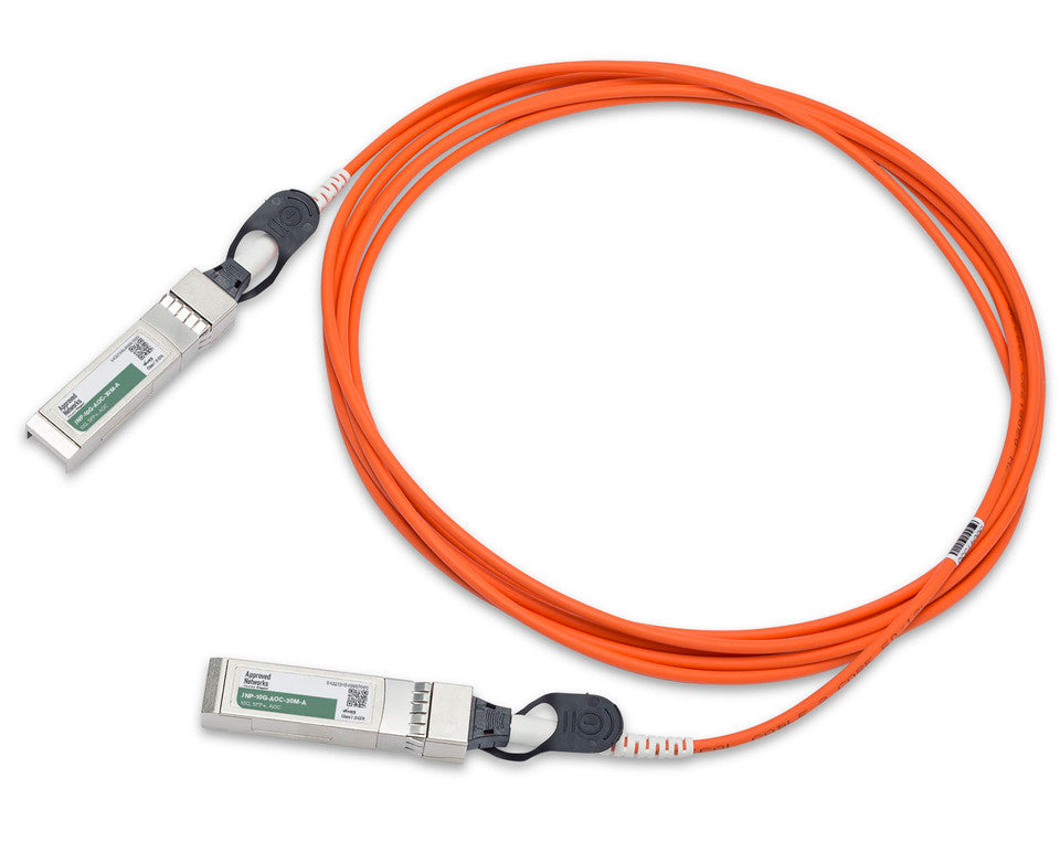 Legrand JNP-10G-AOC-30M-A InfiniBand/fibre optic cable 1181.1" (30 m) SFP+ Orange
