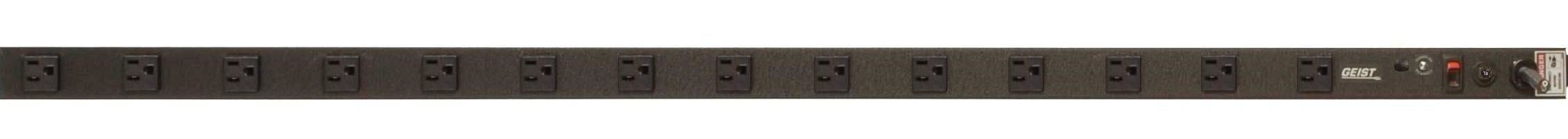 Vertiv Geist NSVC140-101S15 power distribution unit (PDU) 14 AC outlet(s) 0U Black