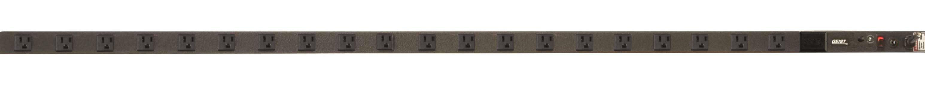 Vertiv NSVBA200-101R15 power distribution unit (PDU) 14 AC outlet(s) 0U Black