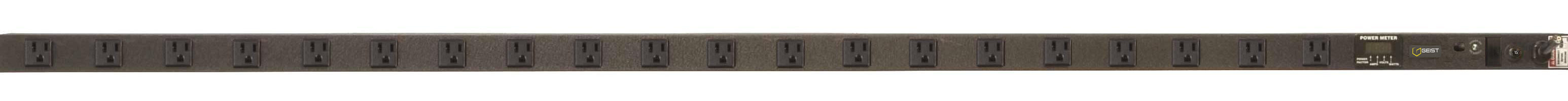 Vertiv Geist NSVBCN200-101R15 power distribution unit (PDU) 20 AC outlet(s) 0U Black