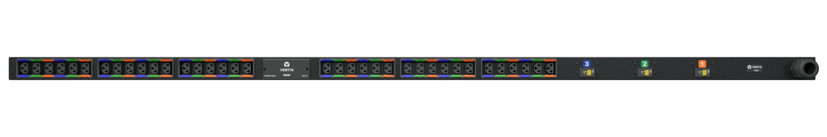 Vertiv Geist MN01X4W1-36CF18-3TL21A0A10-S-A power distribution unit (PDU) 36 AC outlet(s) 0U Black