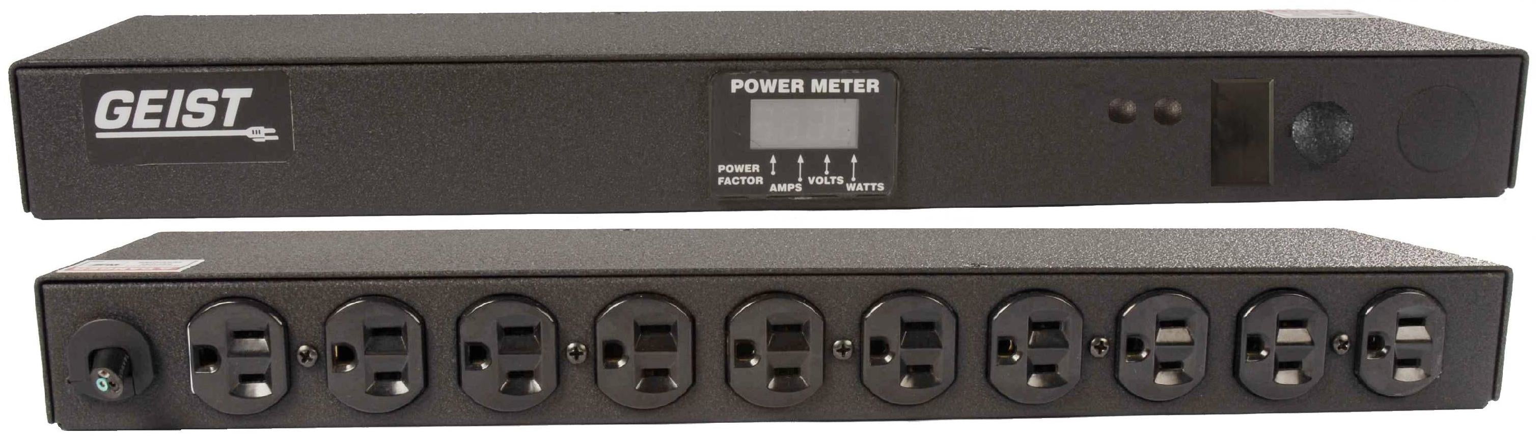 Vertiv Geist JRCN102-101D15ST5 power distribution unit (PDU) 10 AC outlet(s) 0U Black
