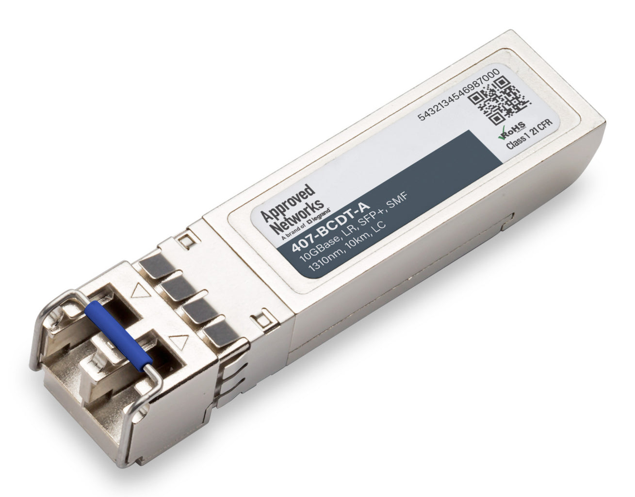 Legrand 407-BCDT-A network transceiver module Fiber optic 11100 Mbit/s SFP+ 1310 nm