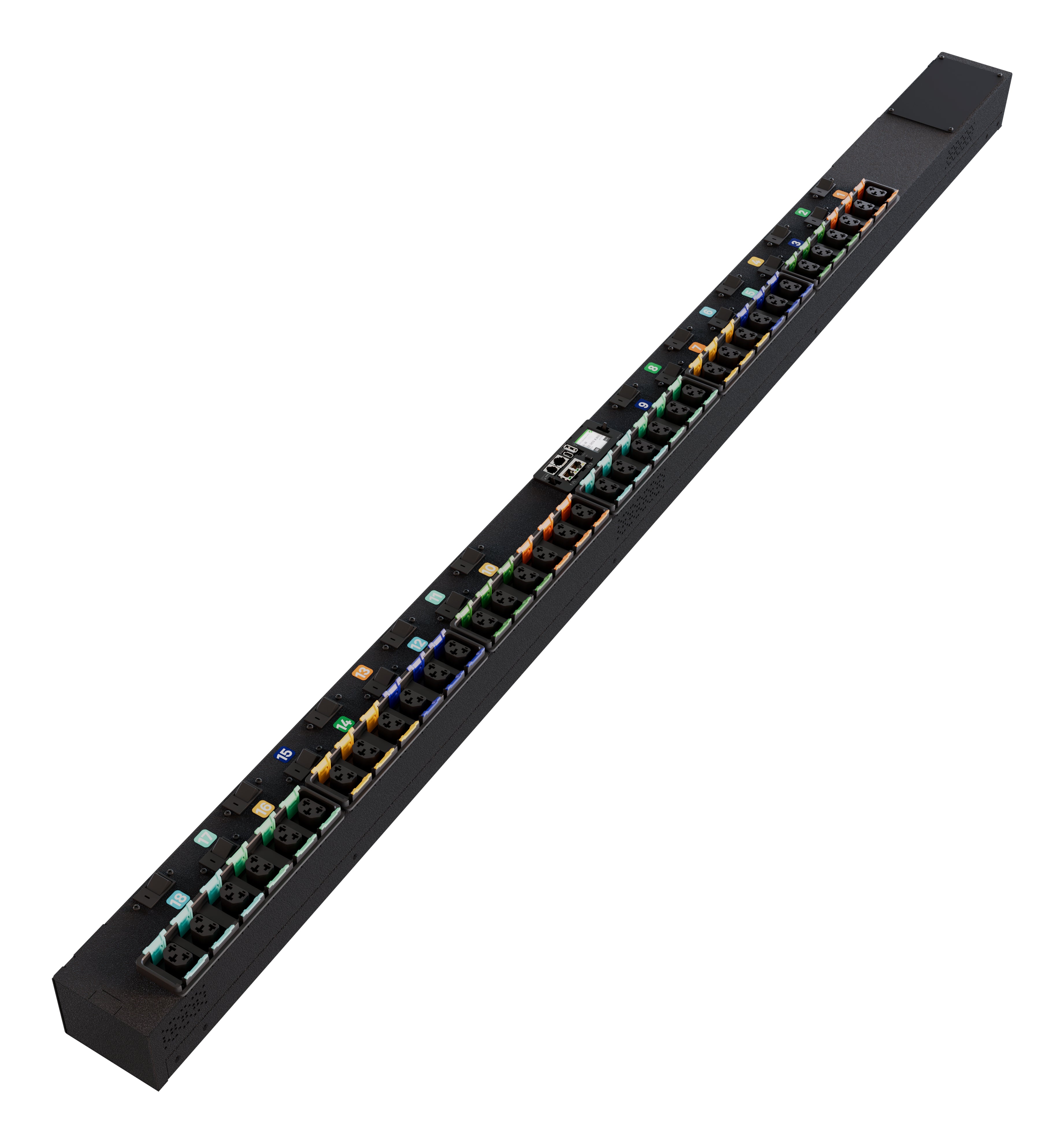 Vertiv PowerIT VP7UA0A0 power distribution unit (PDU) 36 AC outlet(s) 0U Black