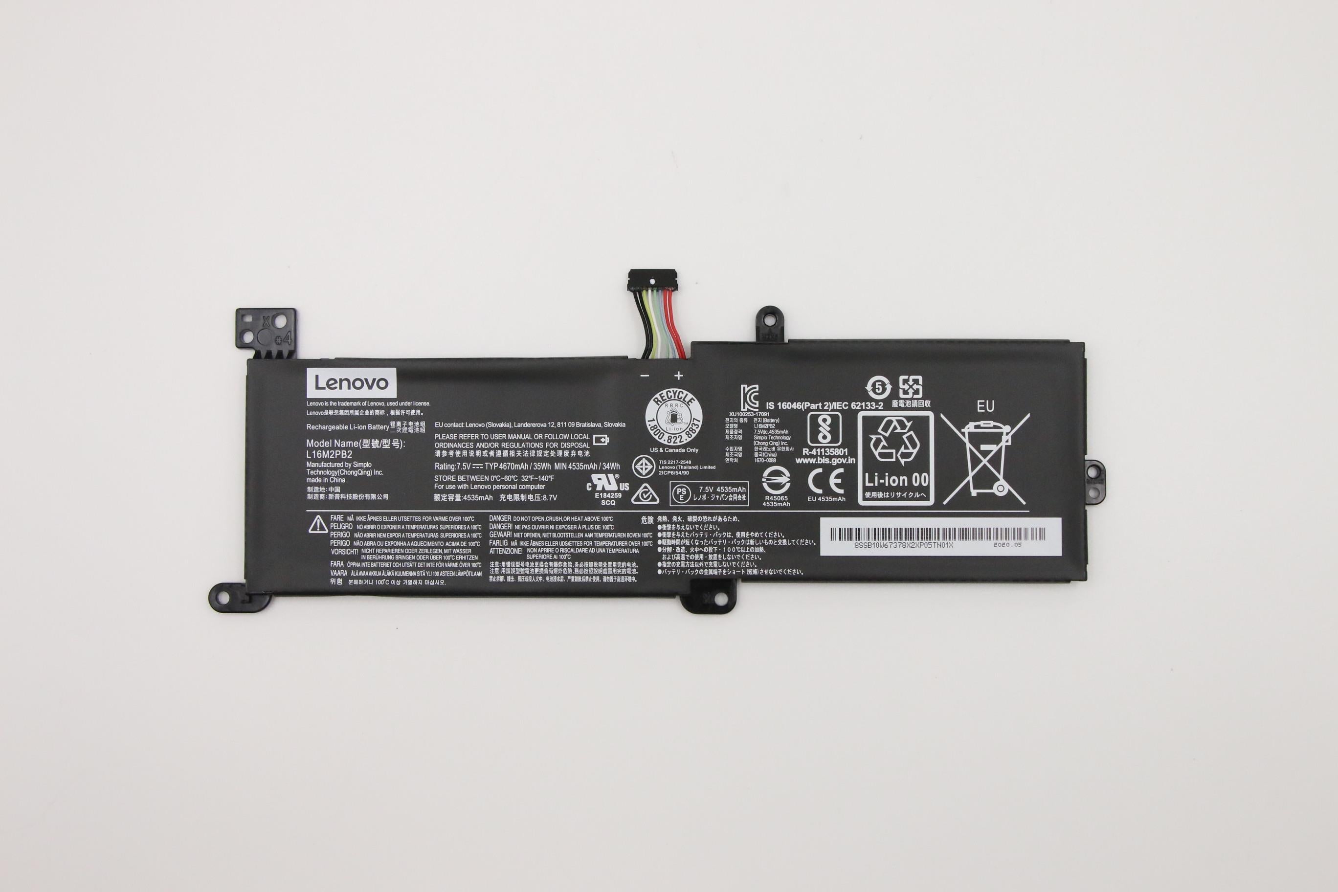 Lenovo 5B10W67165 laptop spare part Battery