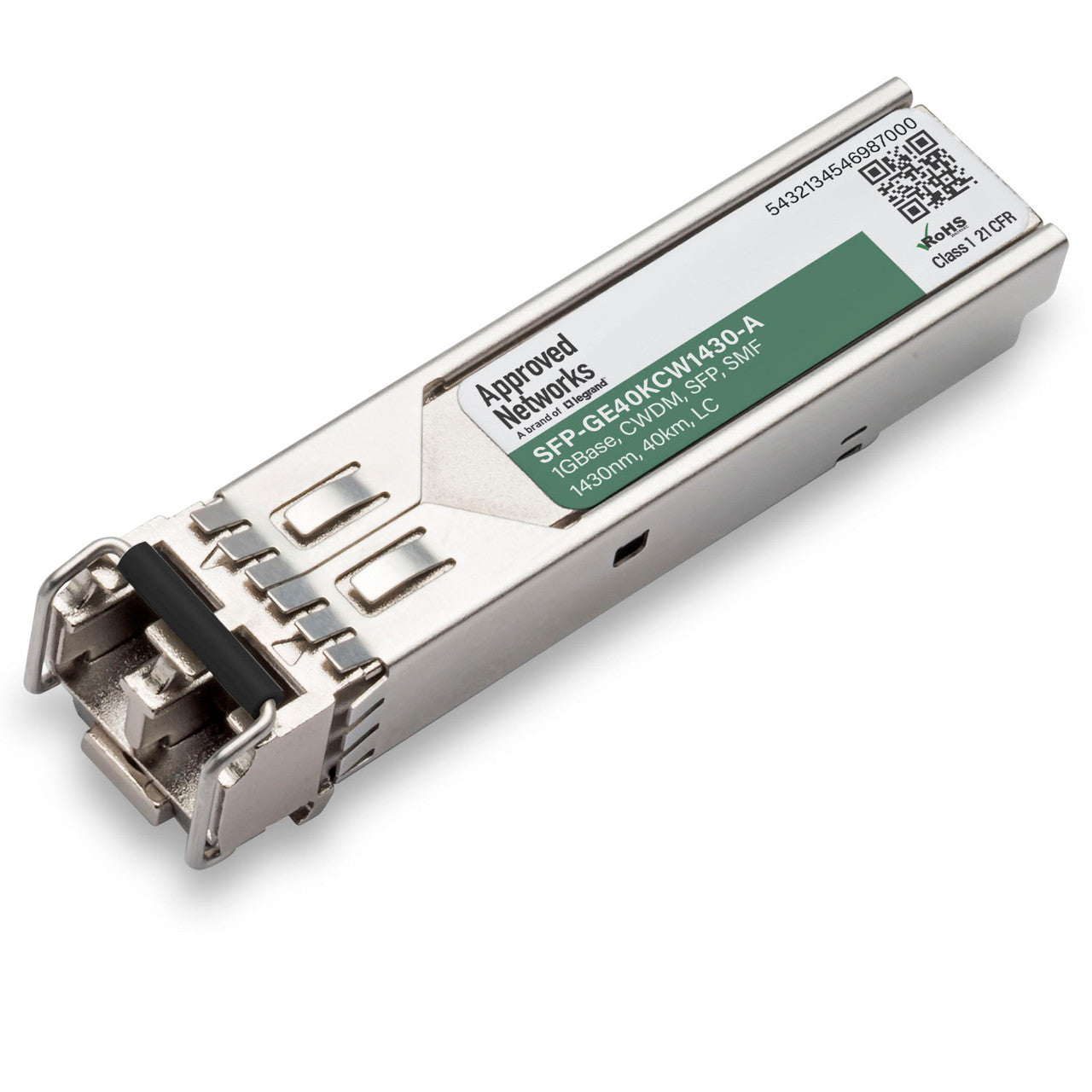 Legrand SFP-GE40KCW1430-A network transceiver module Fiber optic 1250 Mbit/s 1430 nm