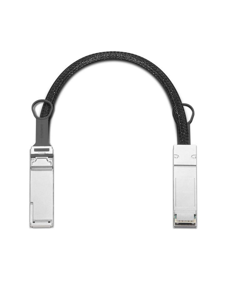 Lenovo 4X91U42988 InfiniBand/fibre optic cable 15.7" (0.4 m) QSFP Black