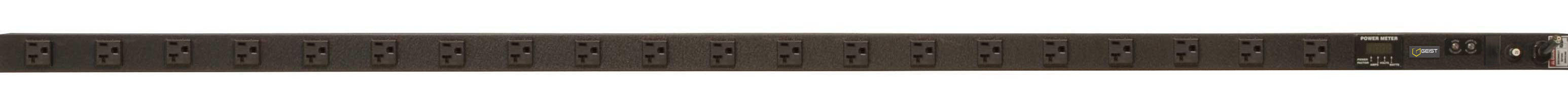 Vertiv VSSBCN204-102S20 power distribution unit (PDU) 20 AC outlet(s) 0U Black