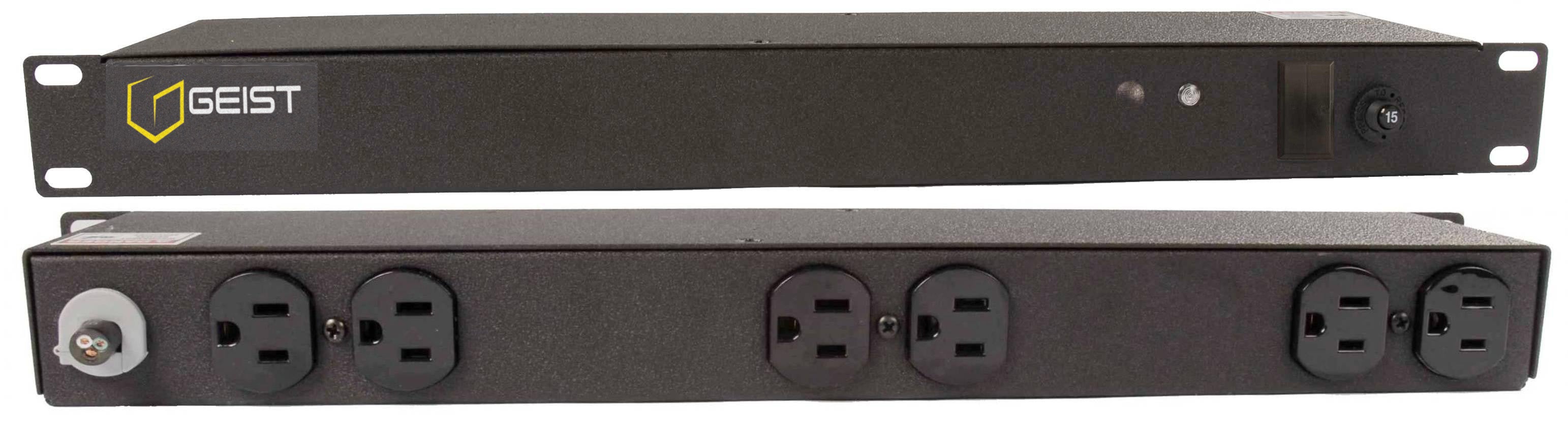 Vertiv Geist BRN060-10 power distribution unit (PDU) 6 AC outlet(s) 0U Black