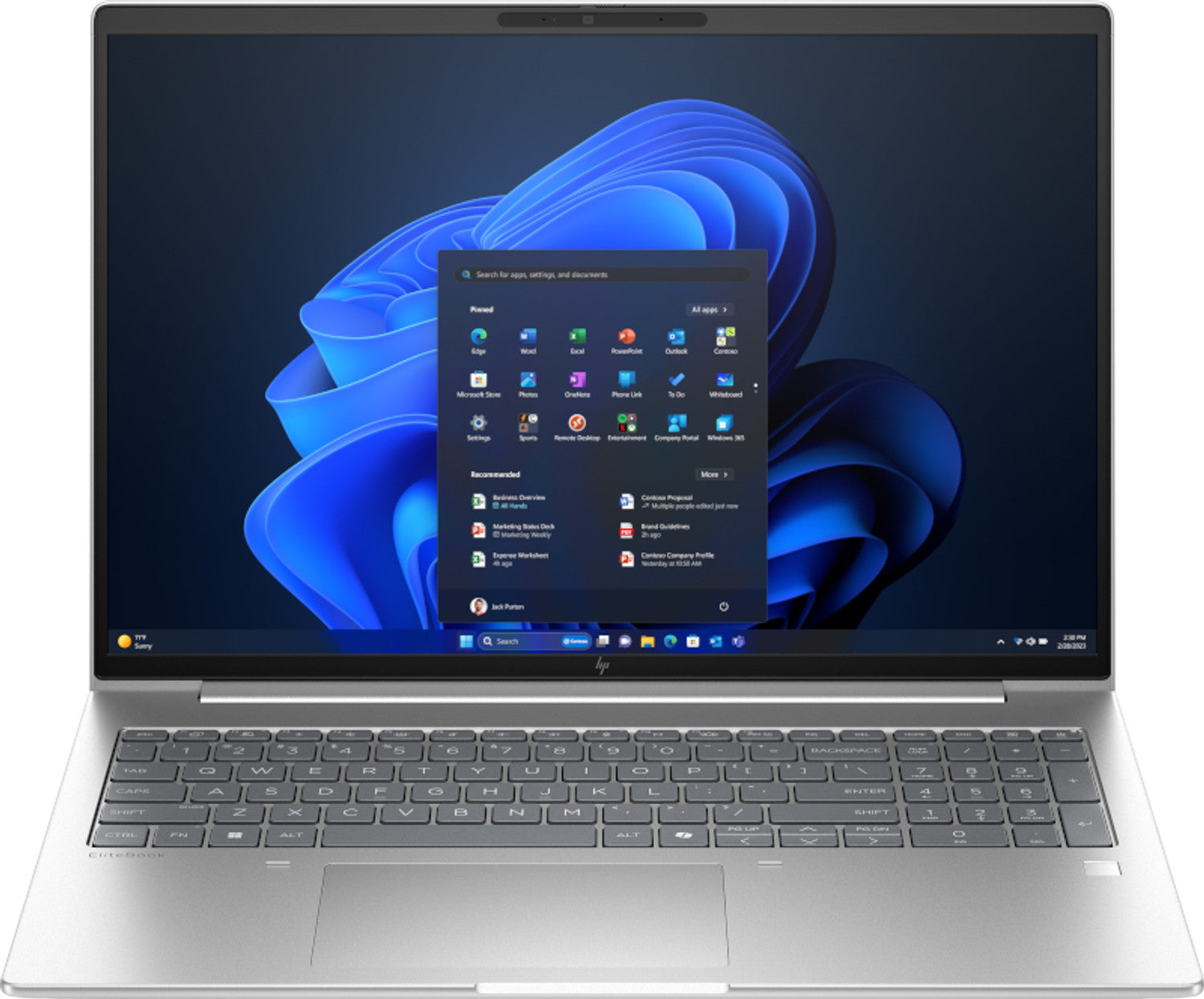 HP EliteBook 6 G1i AI Intel Core Ultra 5 225U Laptop 16" WUXGA 16 GB DDR5-SDRAM 256 GB SSD Wi-Fi 6E (802.11ax) Windows 11 Pro Silver