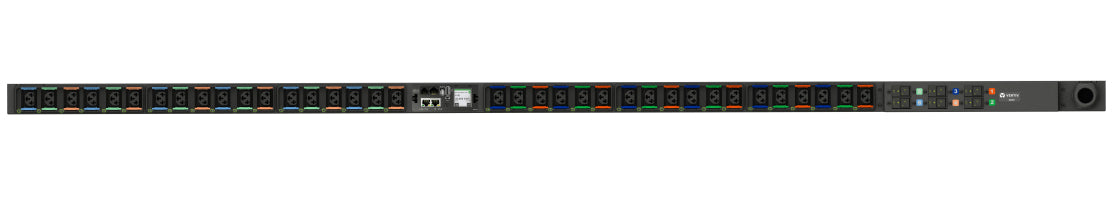 Vertiv MNS5MGW1-36CF13-3PS56B0A10-S-A power distribution unit (PDU) 36 AC outlet(s) 0U Black