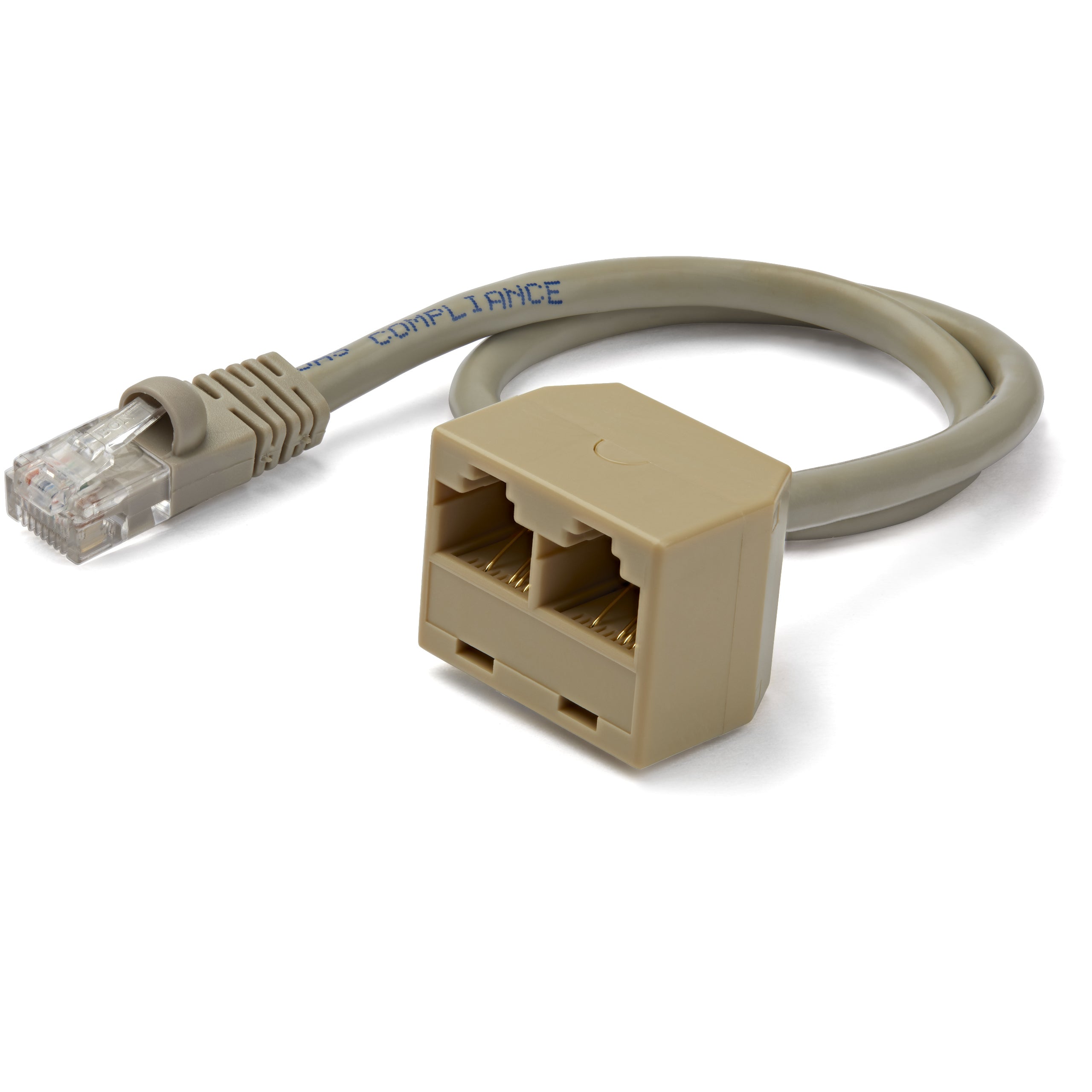 StarTech.com RJ45SPLITTER network splitter Gray