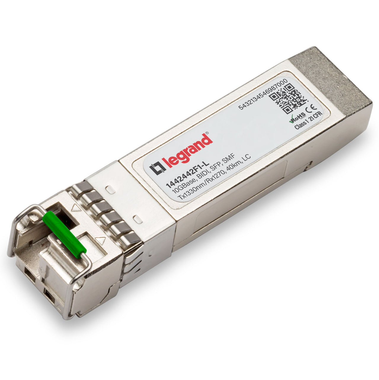 Legrand 1442442F1-OP network transceiver module Fiber optic 10000 Mbit/s SFP+