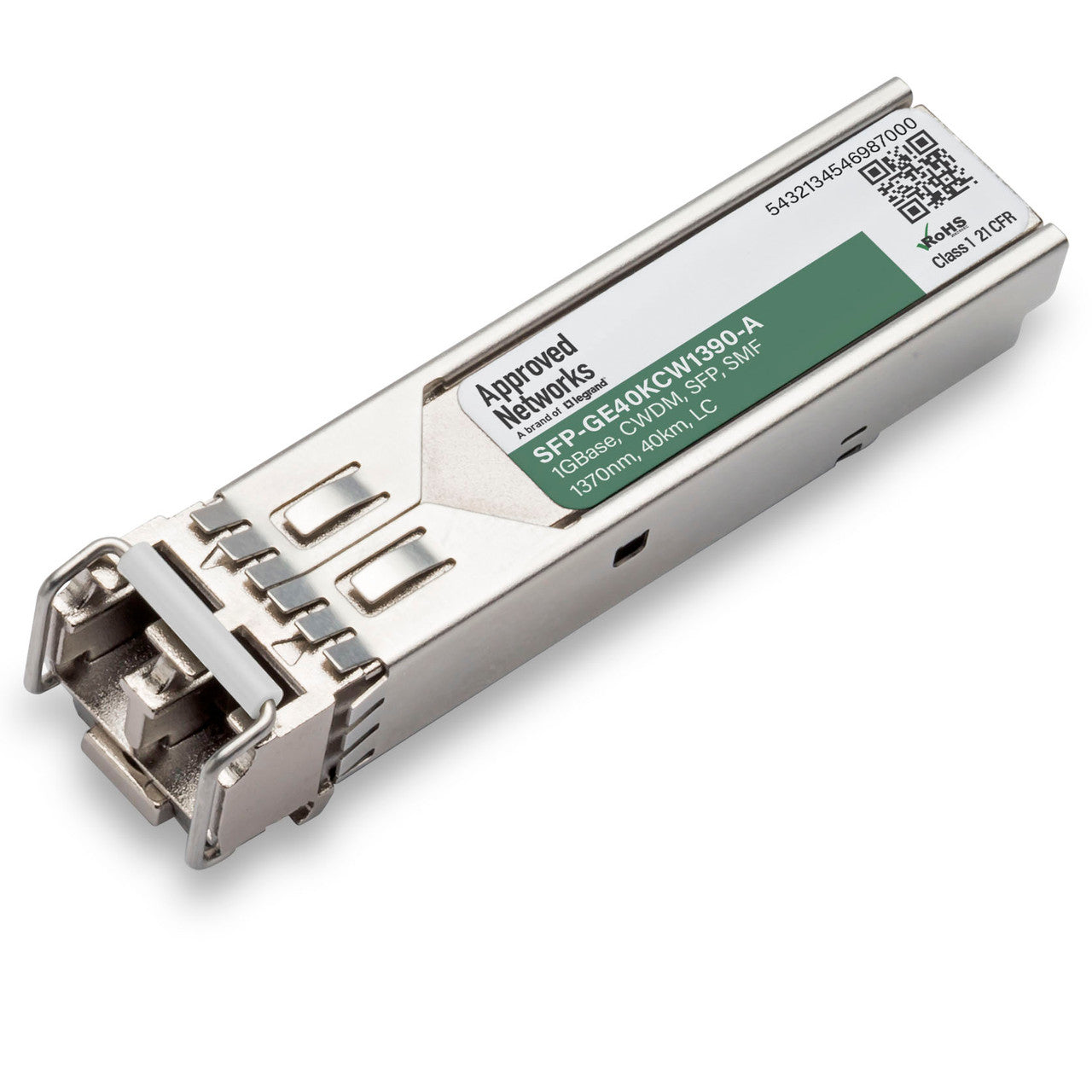 Legrand SFP-GE40KCW1390-A network transceiver module Fiber optic 1250 Mbit/s 1390 nm